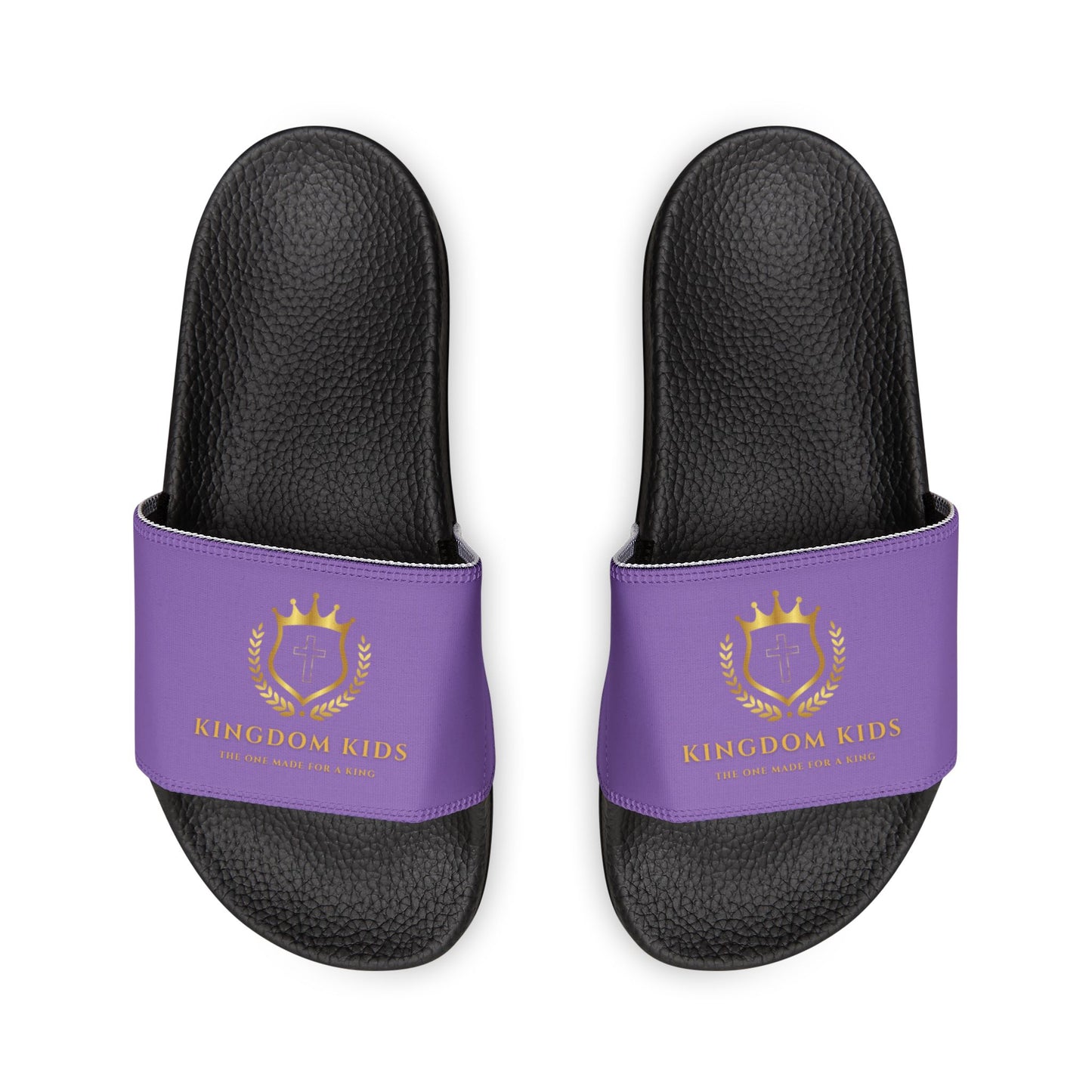 Kingdom Kids Youth Removable-Strap Sandals (Light Purple)
