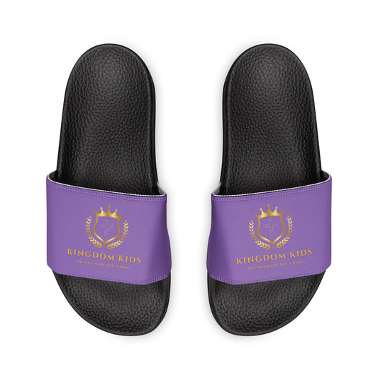 Kingdom Kids Youth Removable-Strap Sandals (Light Purple)