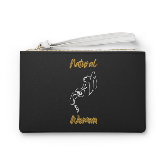 Natural Woman Free (WL) Clutch Bag BLACK