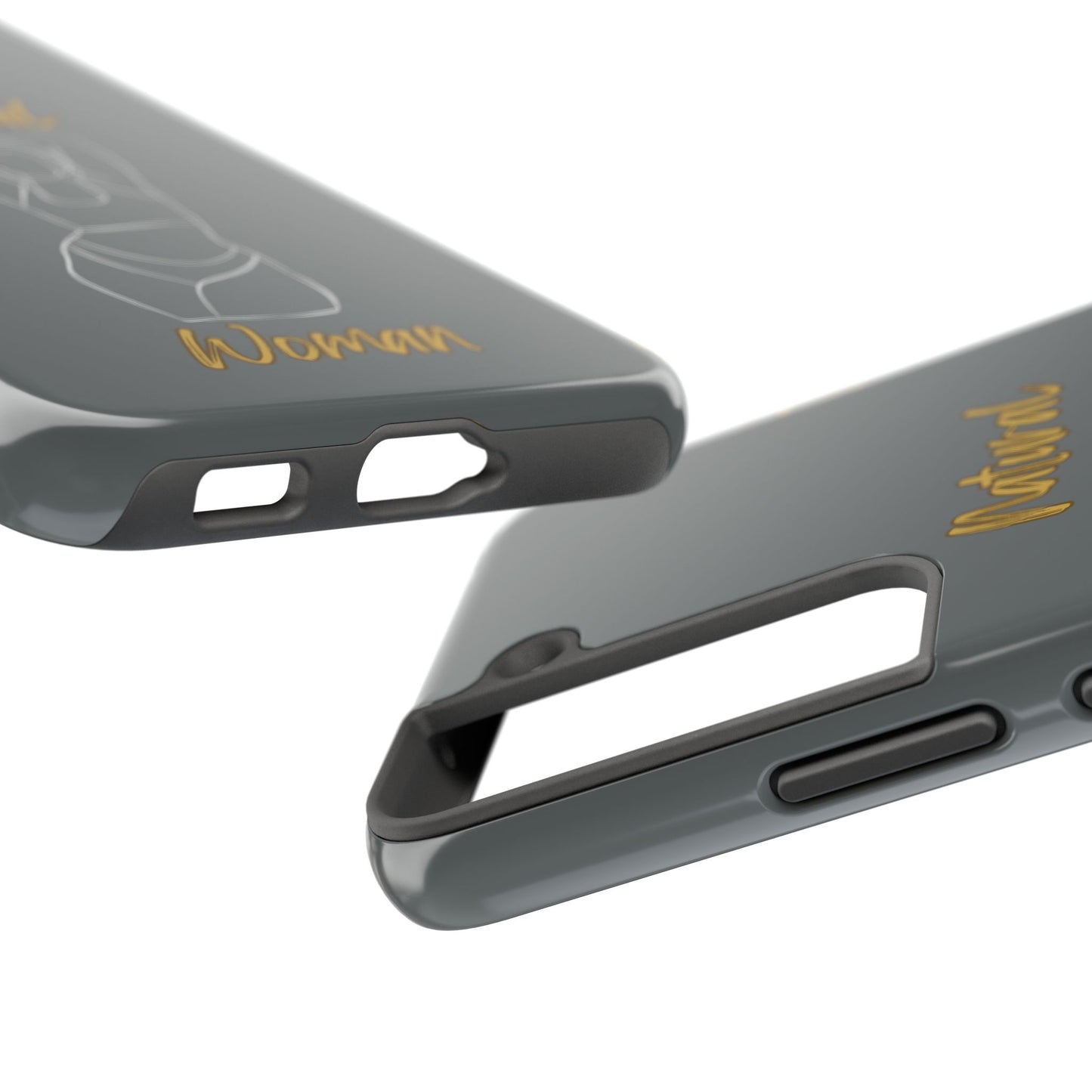 Natural Woman I Love Me (WL)Tough Phone Cases DARK GREY