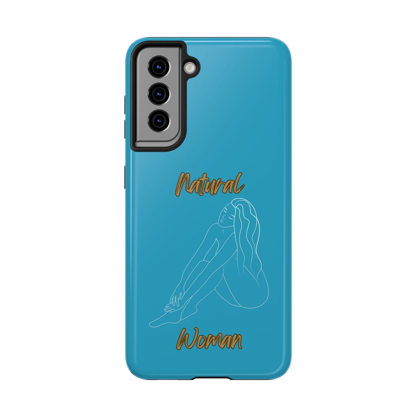 Natural Woman Beauty (WL) Tough Phone Cases TURQUOISE