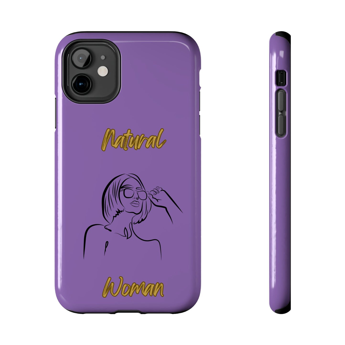 Natural Woman Bright Future (BL)Tough Phone Cases LIGHT PURPLE