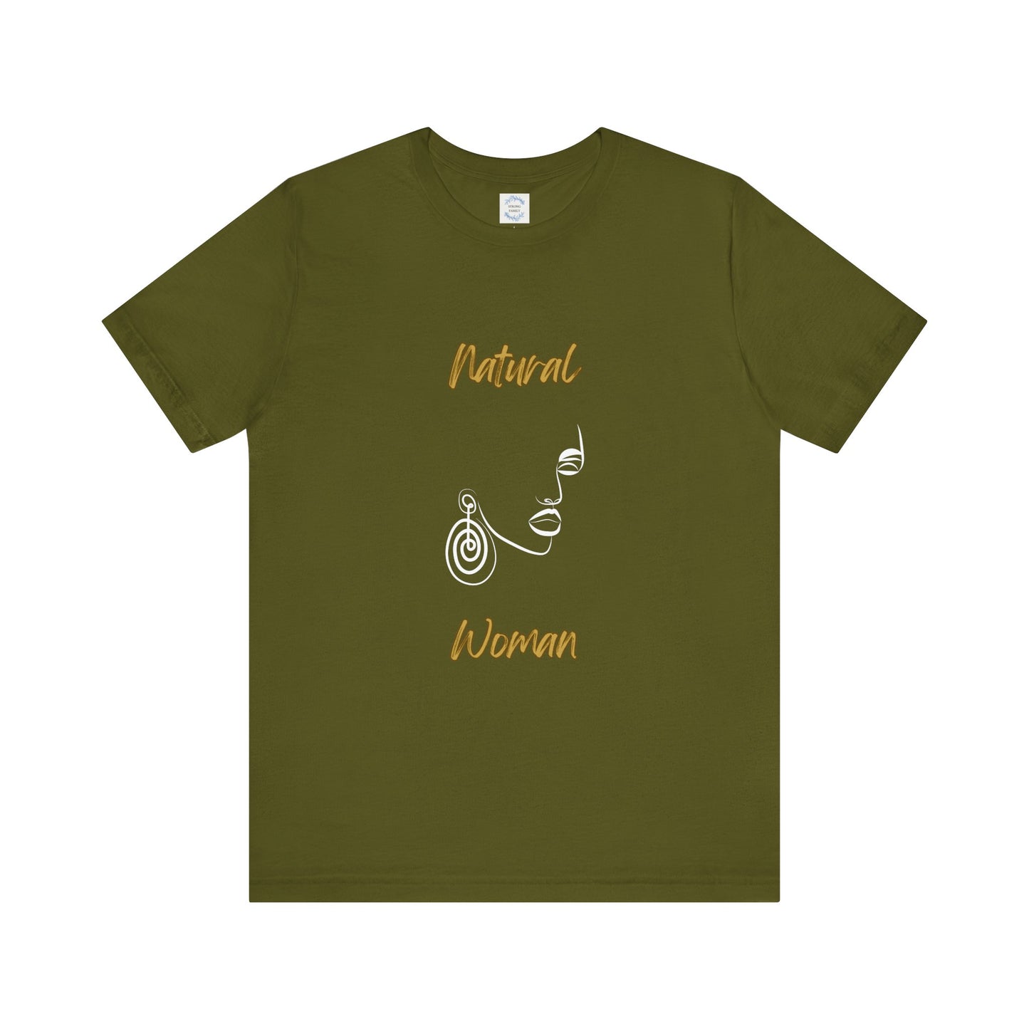 Natural Woman Music In My Soul (WL) Short Sleeve T-Shirt