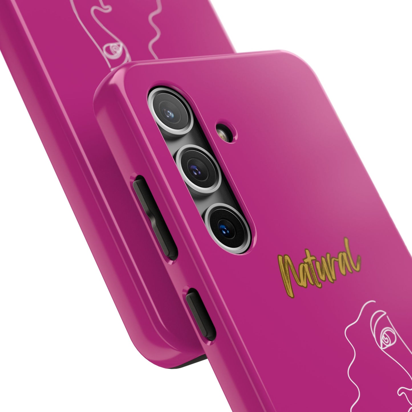 Natural Woman Peekaboo (WL)Tough Phone Cases PINK