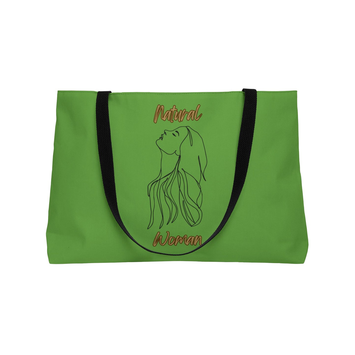 Natural Woman Appreciation (BL) WeekenderTote Bag GREEN