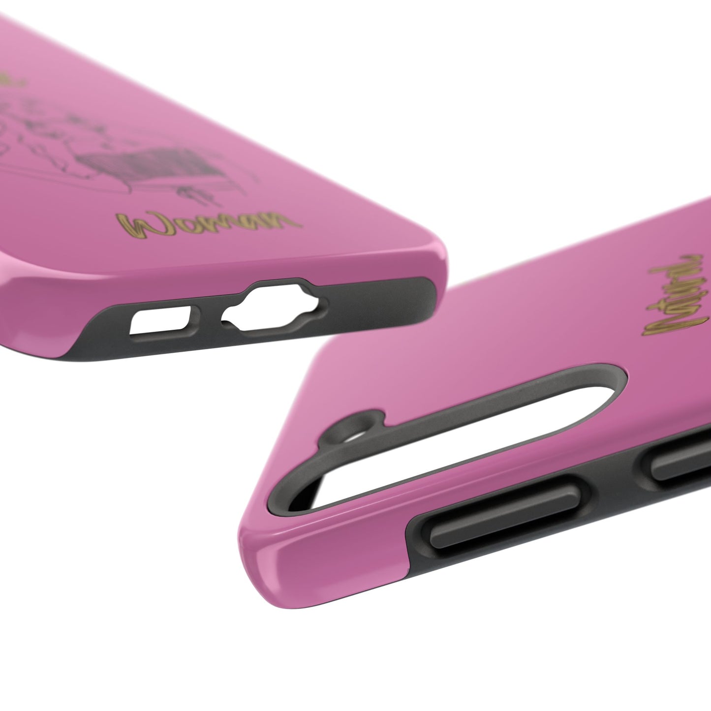 Natural Woman Thinking (BL)Tough Phone Cases LIGHT PINK