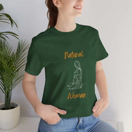 Natural Woman Expecting (WL) Short Sleeve T-Shirt
