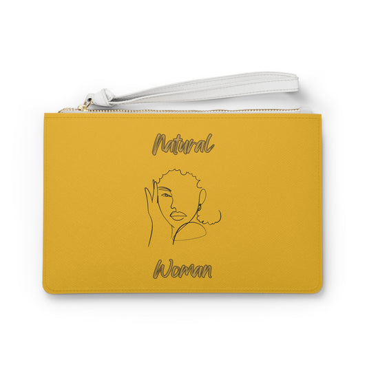 Natural Woman Let's Be Friends (BL) Clutch Bag  YELLLOW