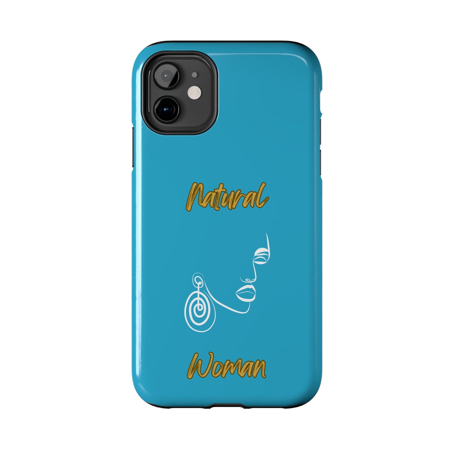 Natural Woman Music In My Soul (WL)Tough Phone Cases TURQUOISE