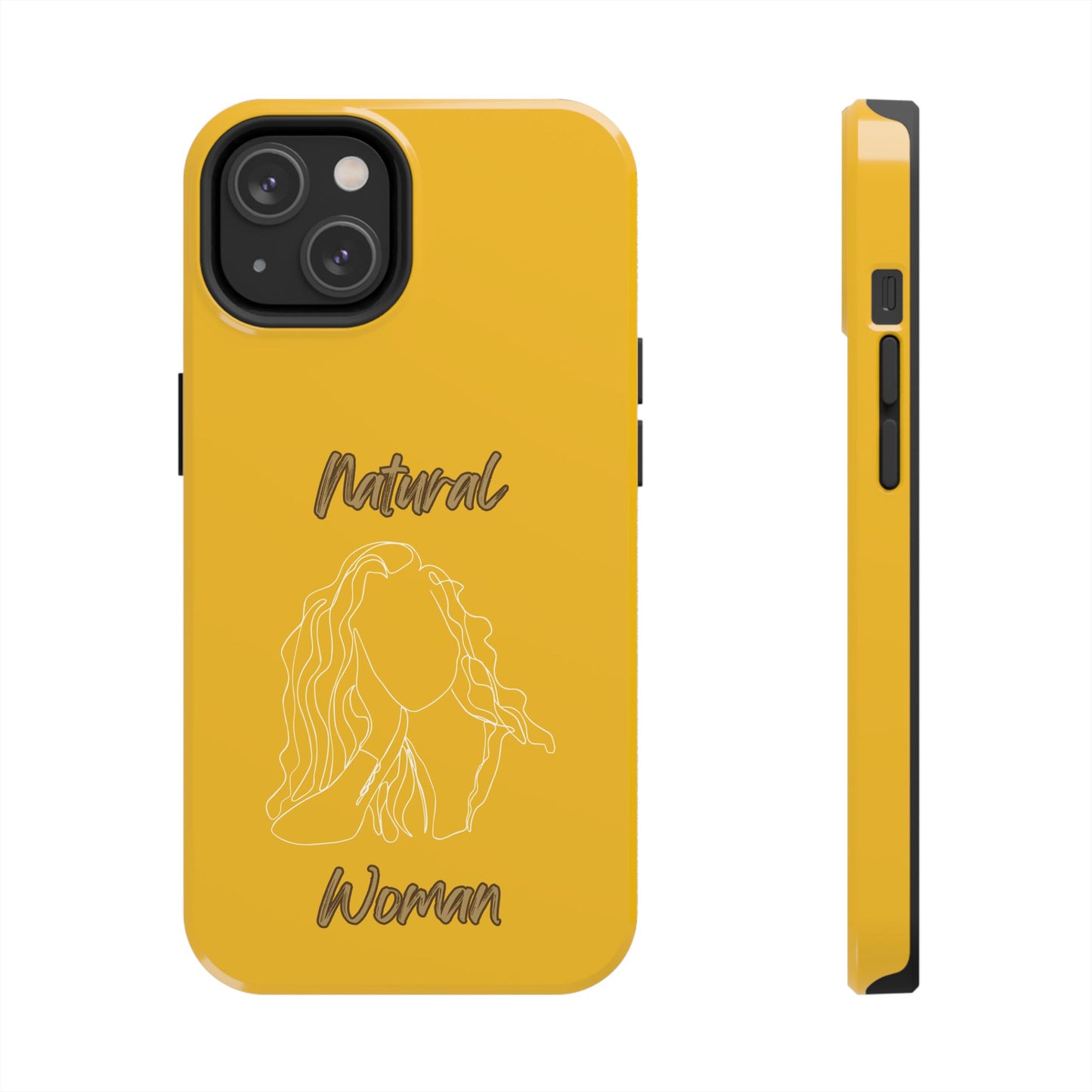 Natural Woman Relaxed (WL) Tough Phone Cases YELLOW