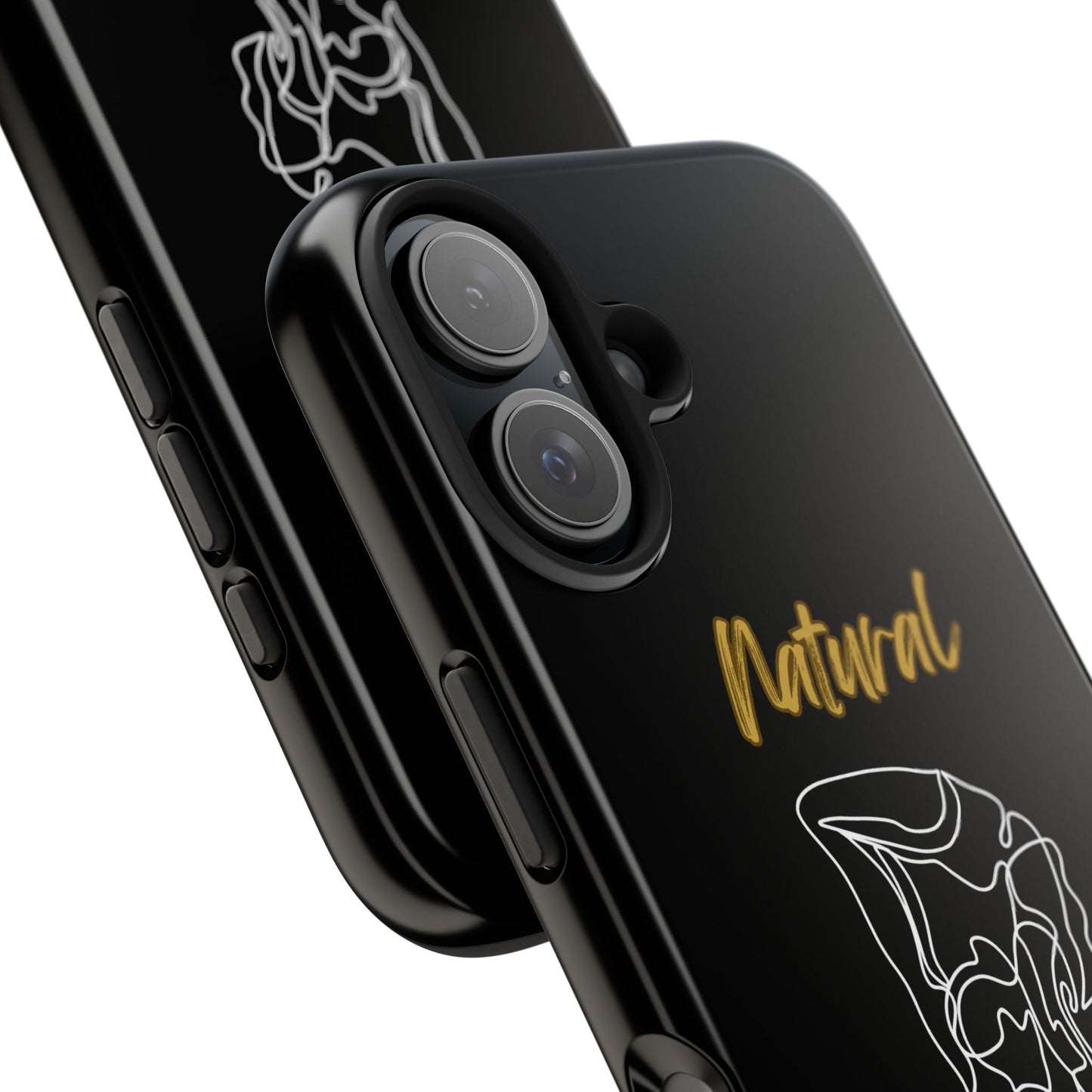 Natural Woman Flexible (WL)Tough Phone Cases BLACK