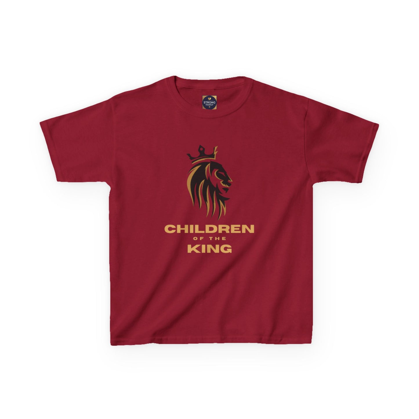Children of the King Inspirational Kids Cotton T-Shirt (BL)