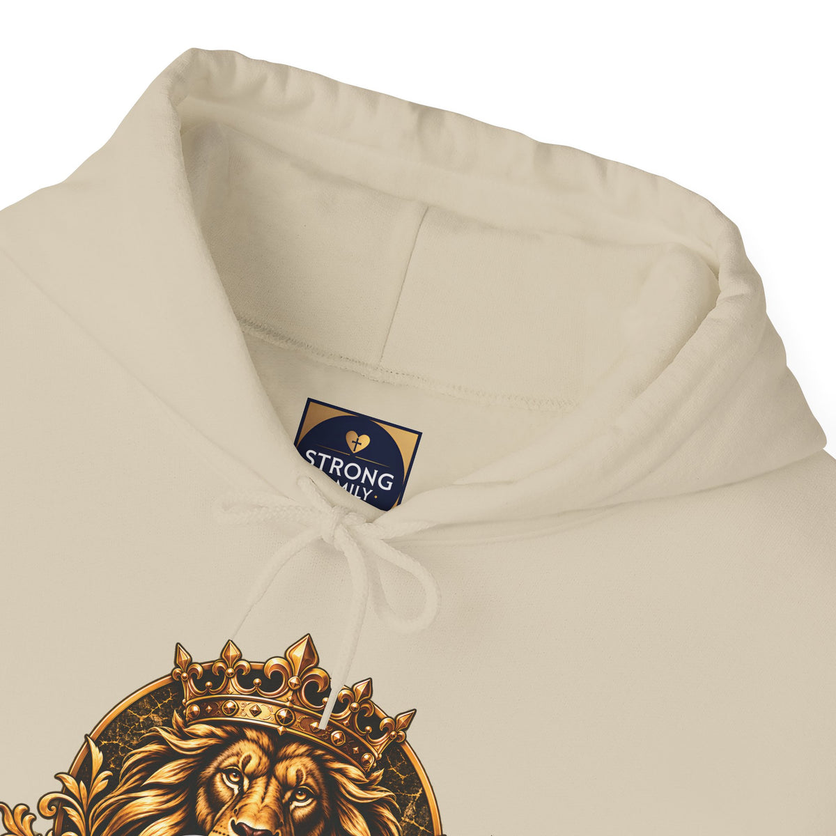 Kingdom Man Crowned Lion Hoodie