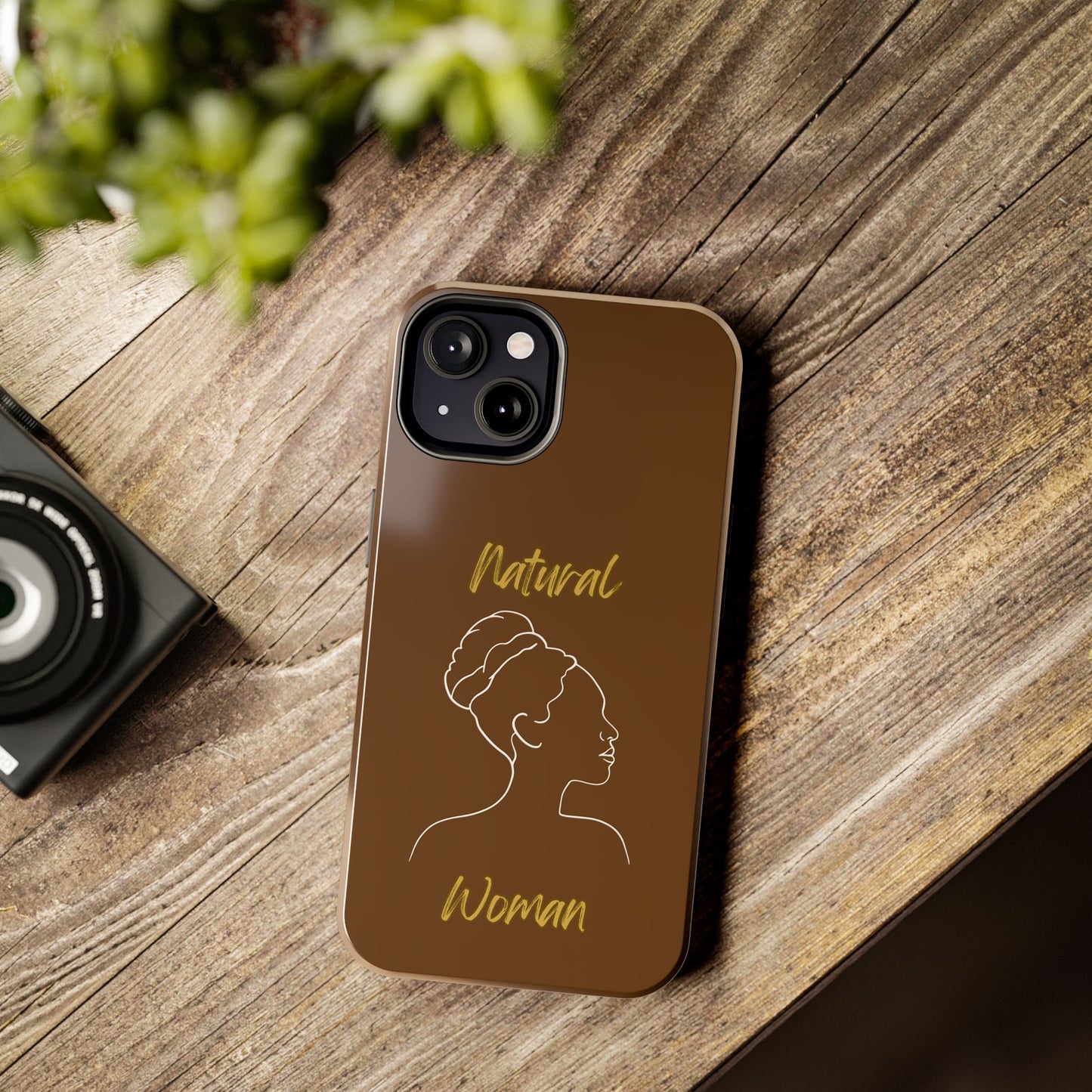 Natural Woman Mixed (WL)Tough Phone Cases BROWN