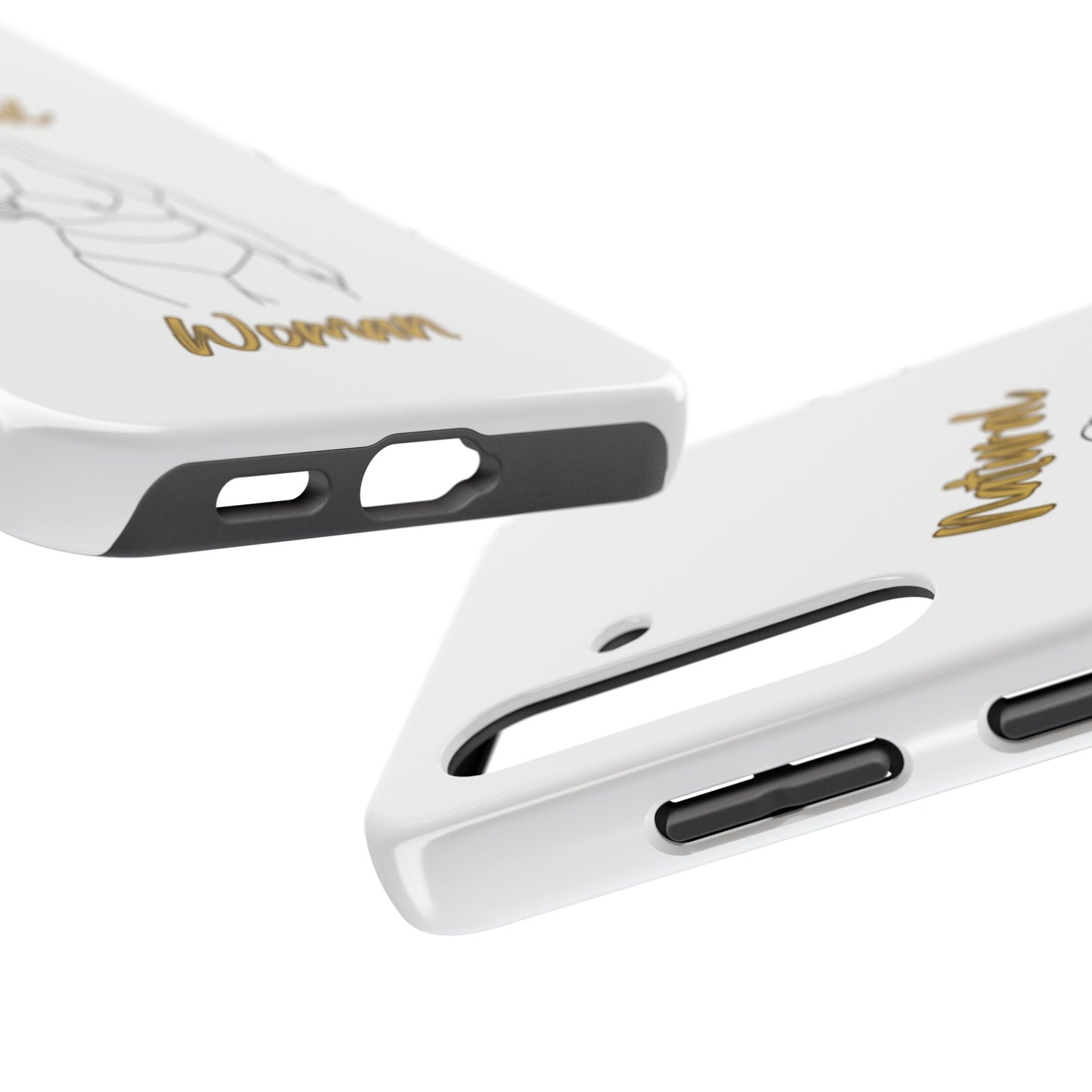 Natural Woman Full Beauty (BL)Tough Phone Cases WHITE