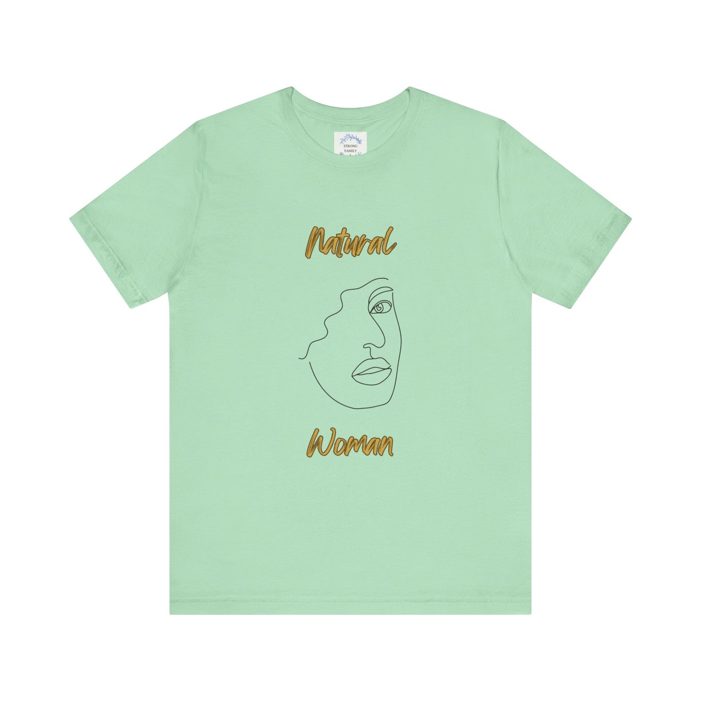 Natural Woman Peekaboo (BL) Short Sleeve T-Shirt