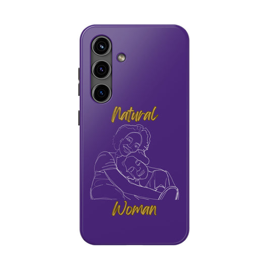 Natural Woman Loving Embrace (WL)Tough Phone Cases PURPLE
