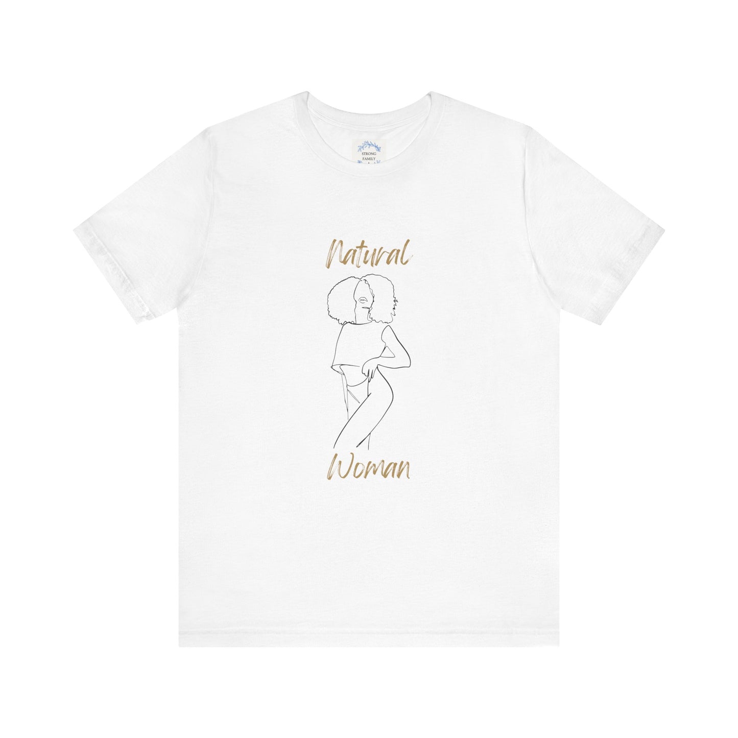 Natural Woman Pose (BL) Short Sleeve T-Shirt