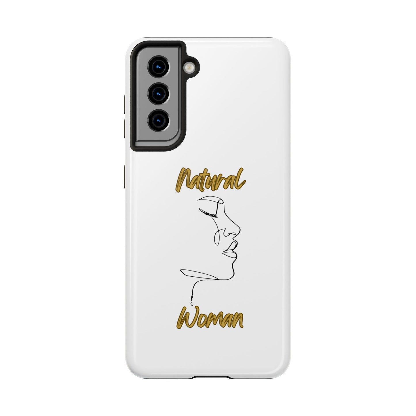 Natural Woman Timeless (BL)Tough Phone Cases WHITE