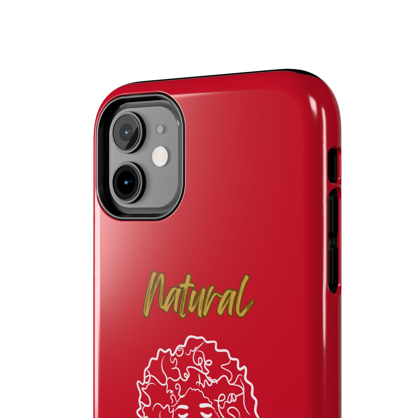 Natural Woman All About Me (WL)Tough Phone Cases DARK RED