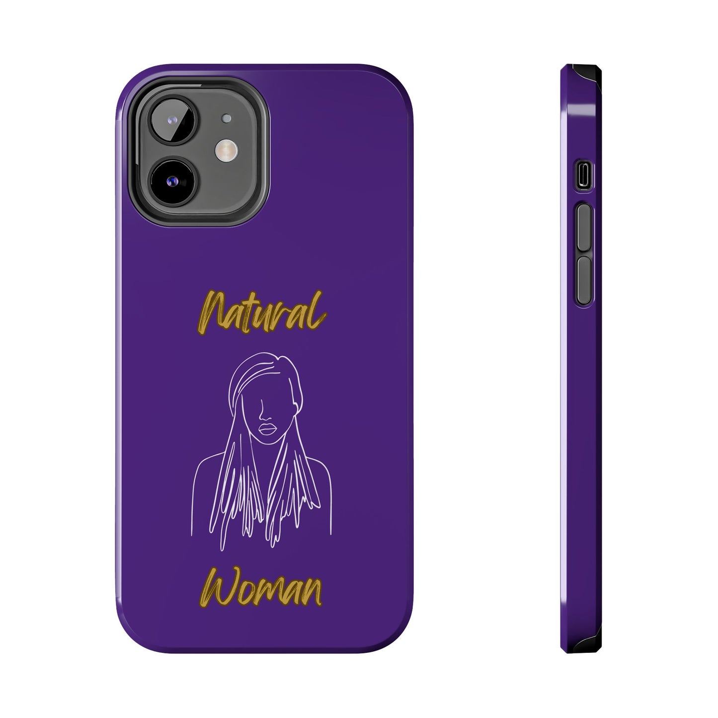 Natural Woman Content (WL)Tough Phone Cases PURPLE