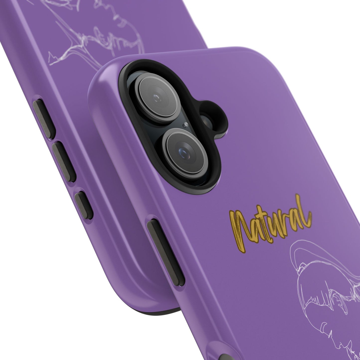 Natural Woman New Life (WL)Tough Phone Cases LIGHT PURPLE