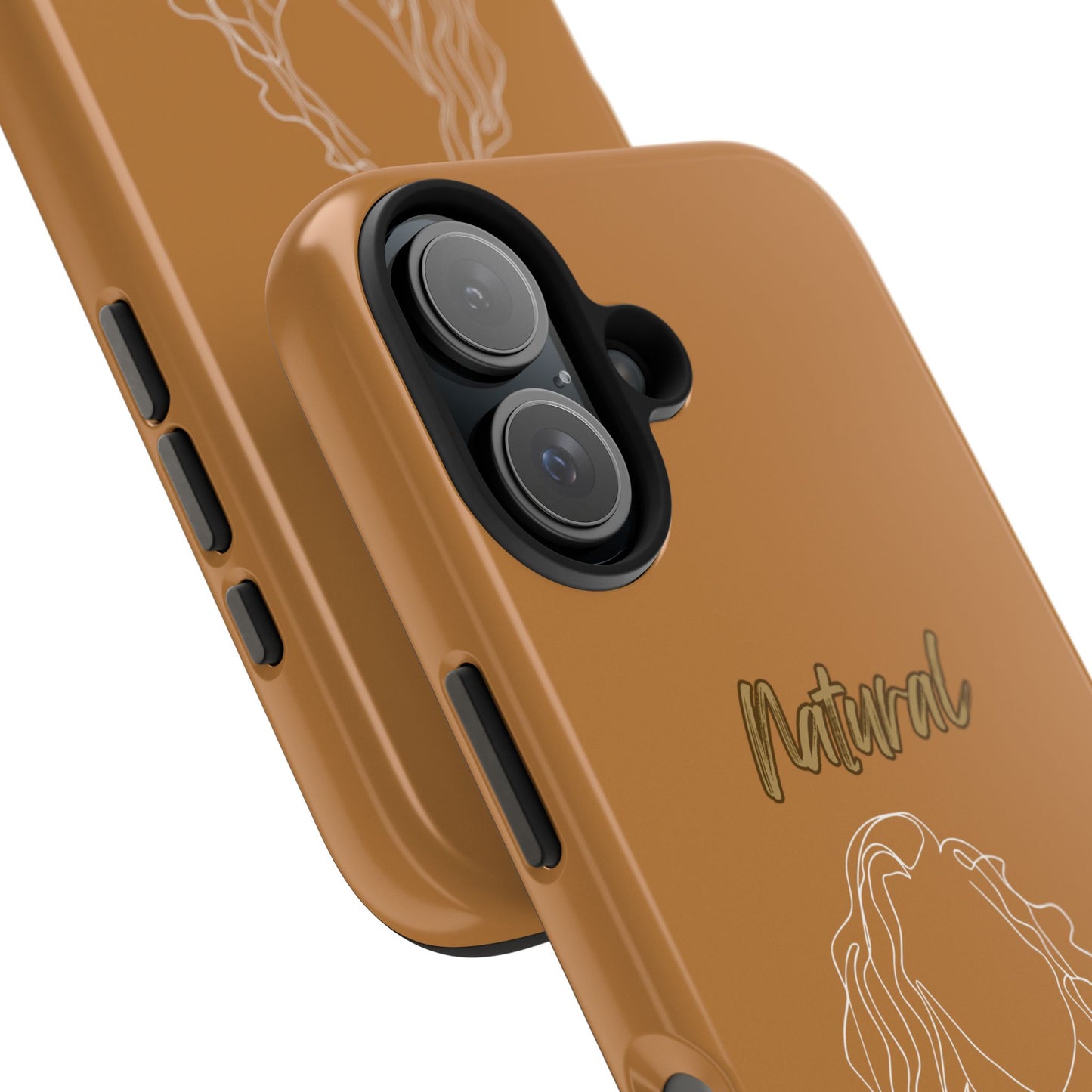Natural Woman Relaxed (WL) Tough Phone Cases LIGHT BROWN