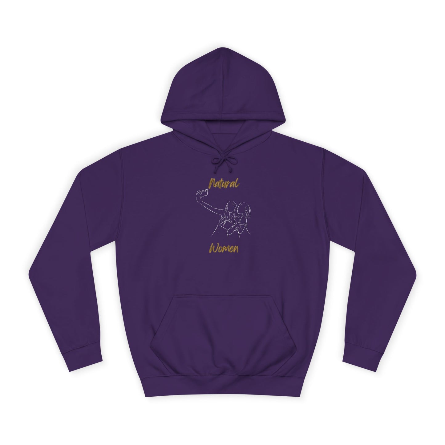 Natural Women Friends Selfie (WL) Hoodie