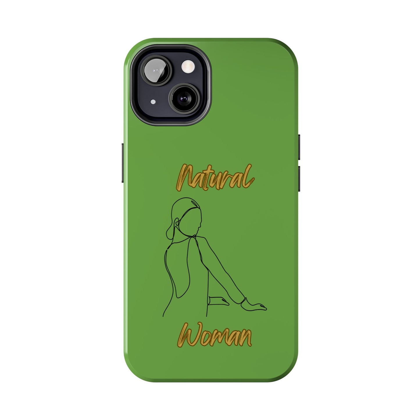Natural Woman Hands Free (BL)Tough Phone Cases GREEN