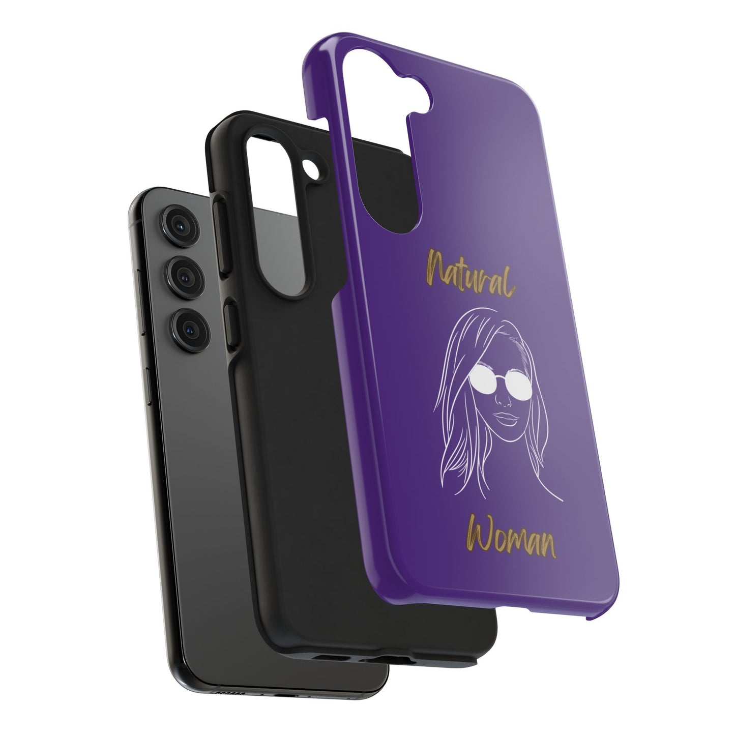 Natural Woman Shades (WL)Tough Phone Cases PURPLE
