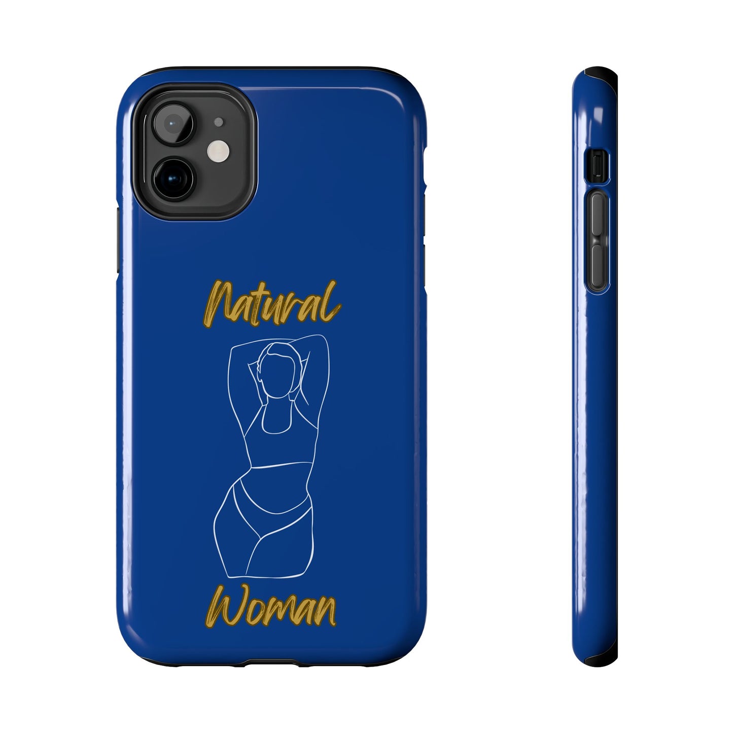 Natural Woman I Love Me (WL)Tough Phone Cases DARK BLUE