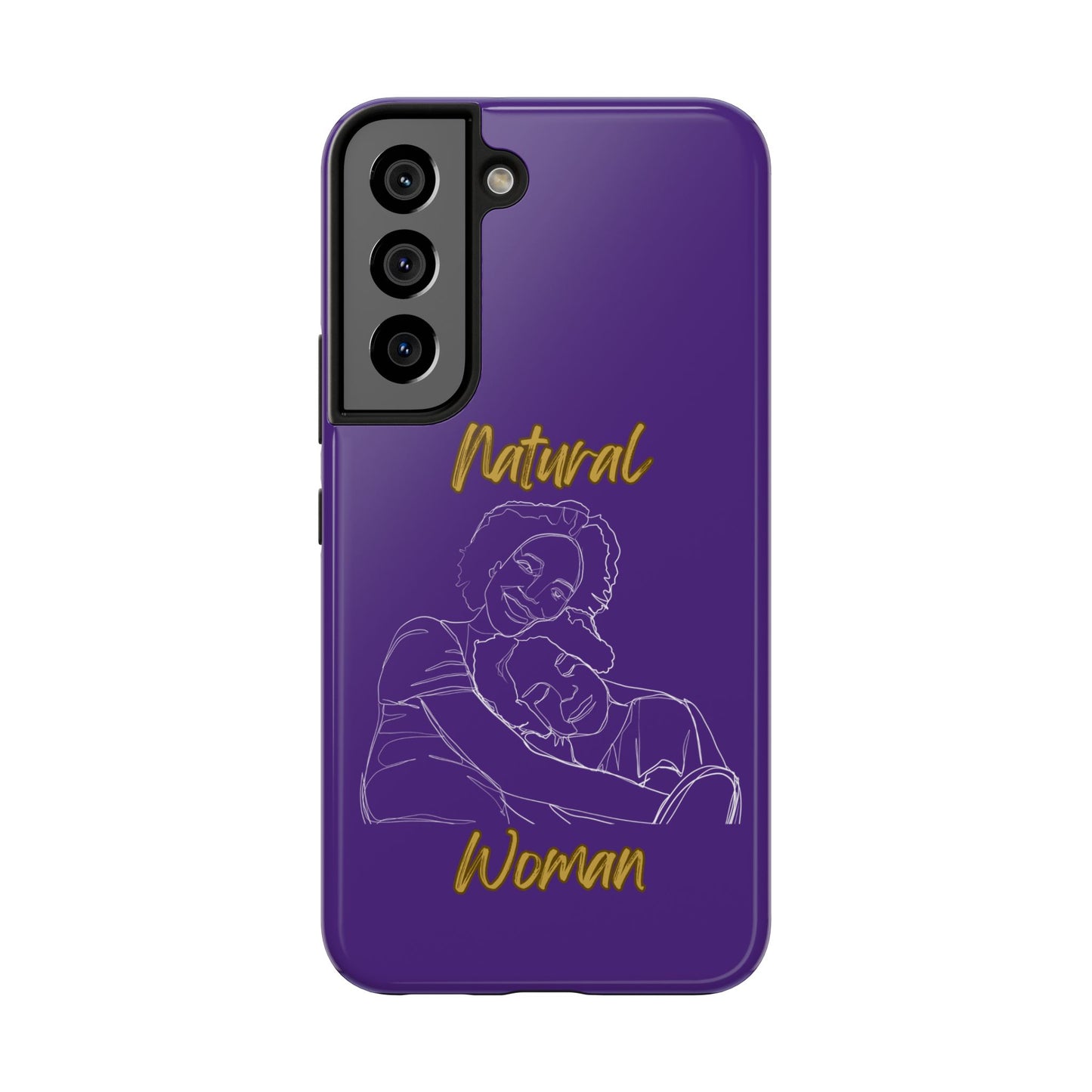 Natural Woman Loving Embrace (WL)Tough Phone Cases PURPLE