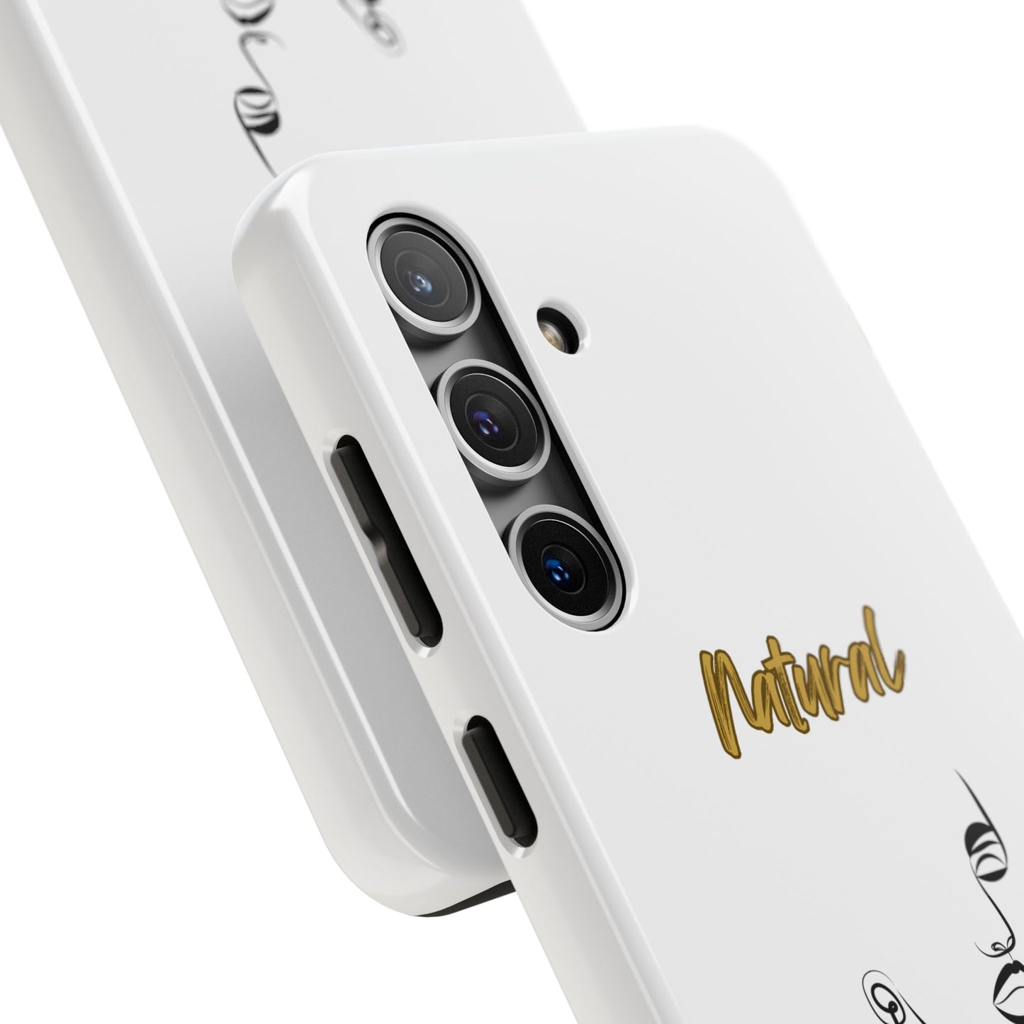 Natural Woman Music In My Soul (BL)Tough Phone Cases WHITE