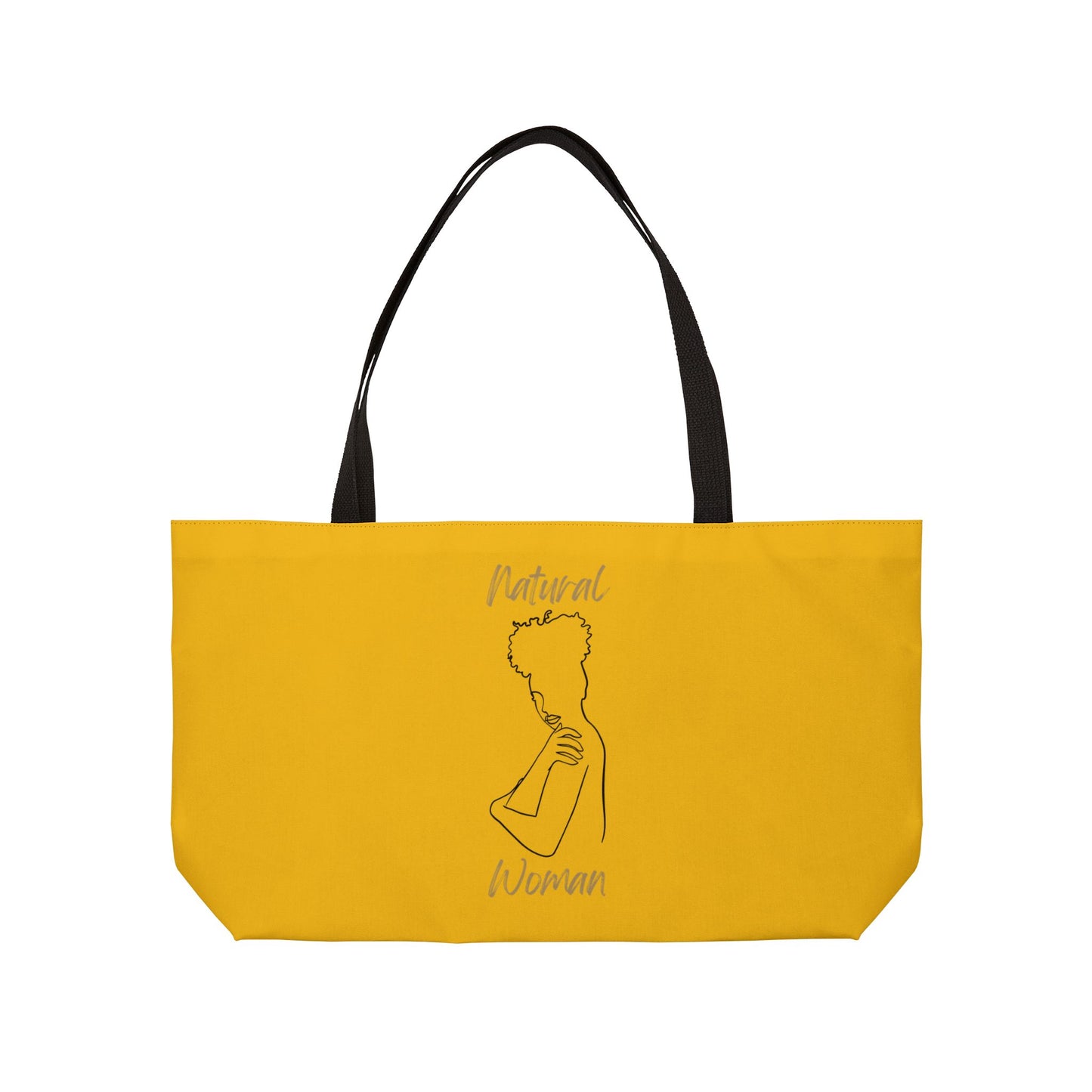 Natural Woman Sassy (BL) Weekender Tote Bag YELLOW