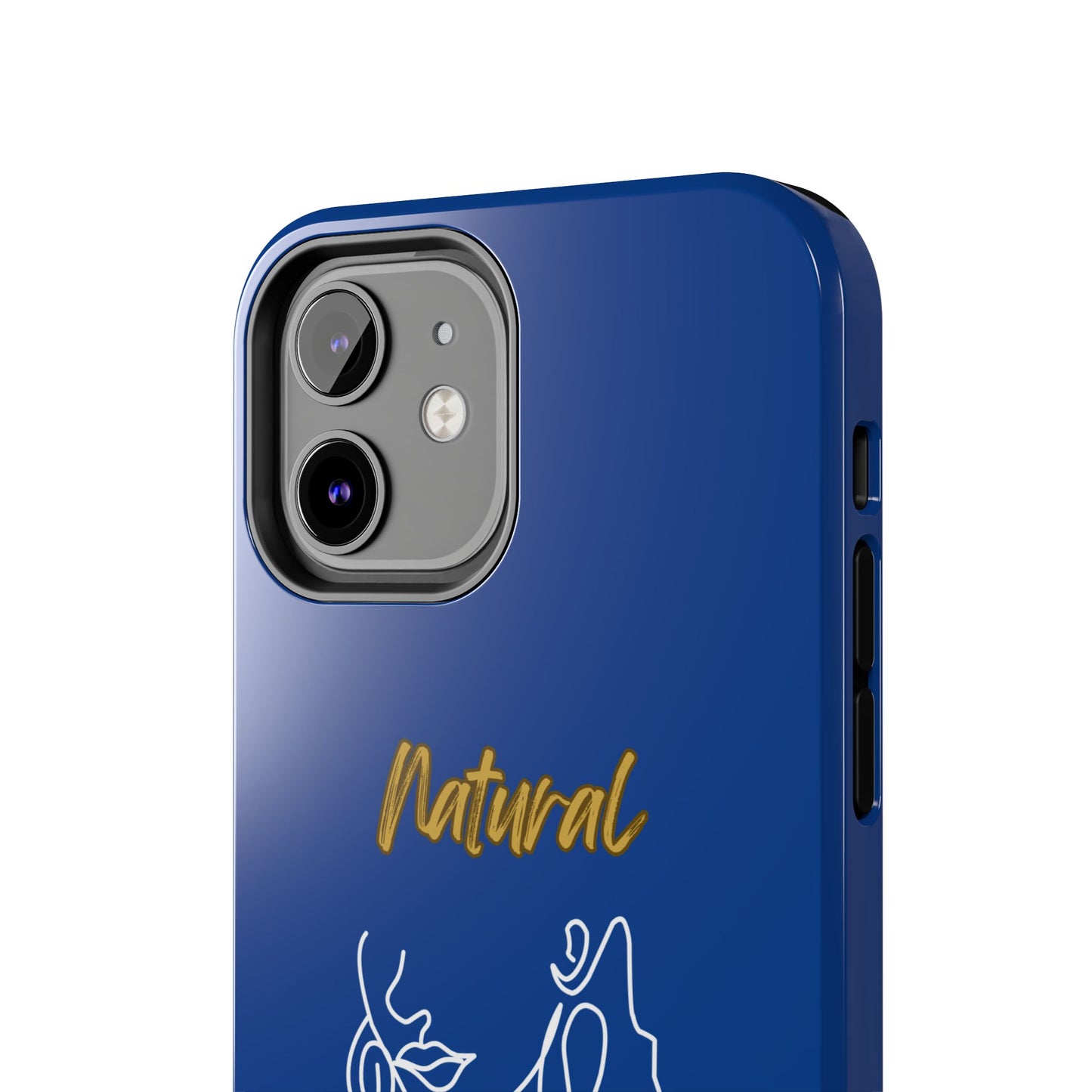 Natural Woman Lips (WL)Tough Phone Cases DARK BLUE
