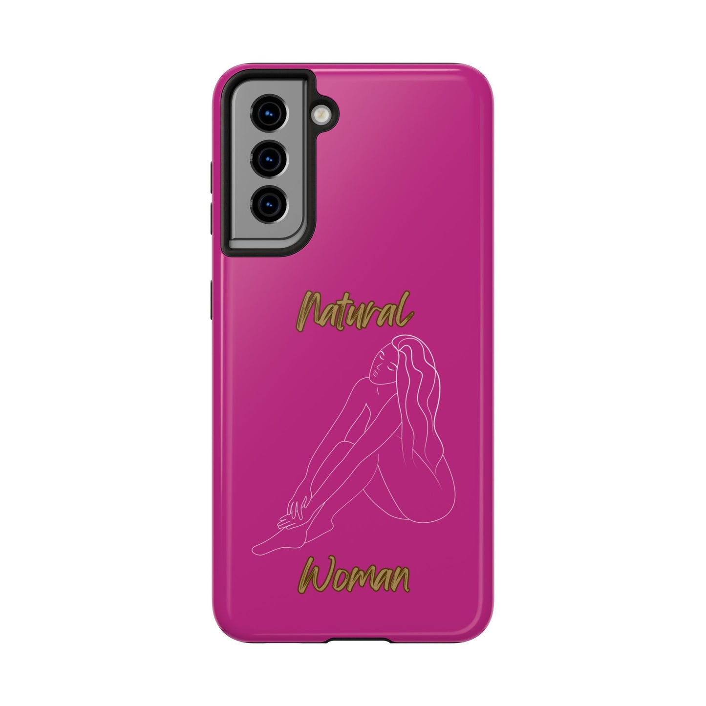 Natural Woman Beauty (WL) Tough Phone Cases PINK