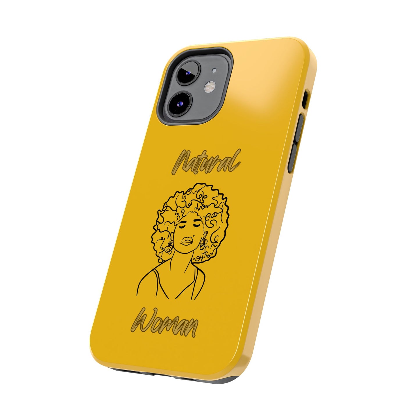 Natural Woman All About Me (BL)Tough Phone Cases YELLOW