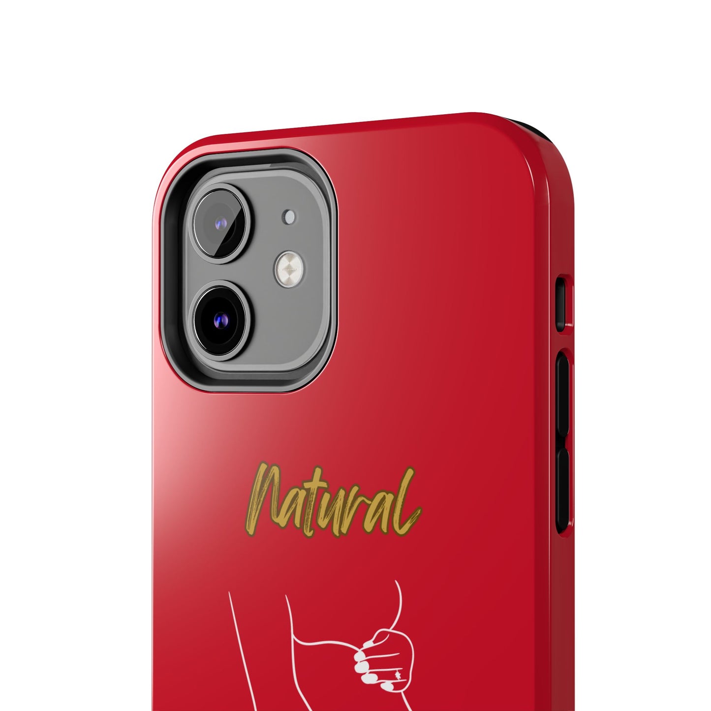 Natural Woman Loved In & Out (WL)Tough Phone Cases DARK RED