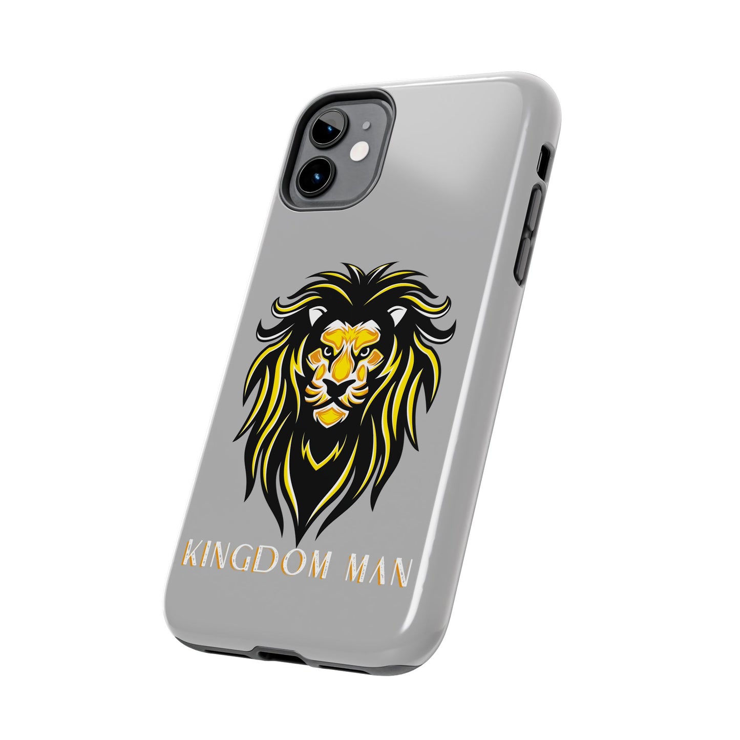 Kingdom Man (White-Gold Label) Tough Phone Case LIGHT GREY