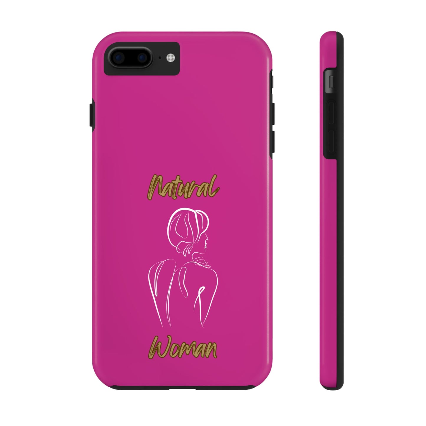 Natural Woman Back (WL)Tough Phone Cases PINK