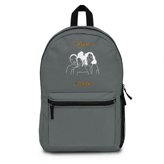 Natural Women Laughing Friends (WL) Backpack DARK GREY