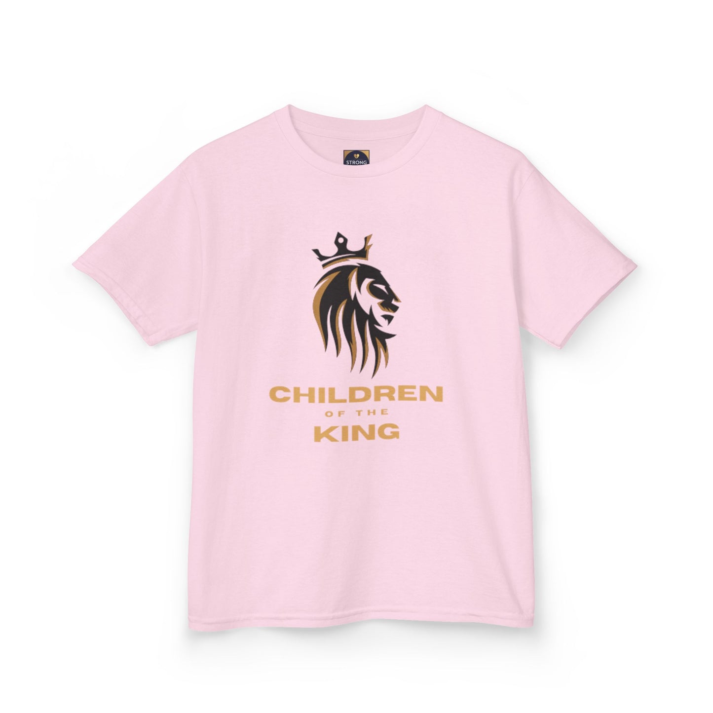 Children of the King Inspirational Kids Cotton T-Shirt (BL)