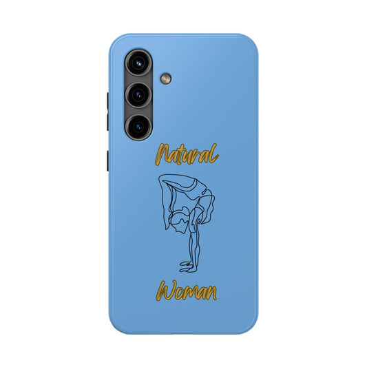 Natural Woman Flexible (BL)Tough Phone Cases LIGHT BLUE