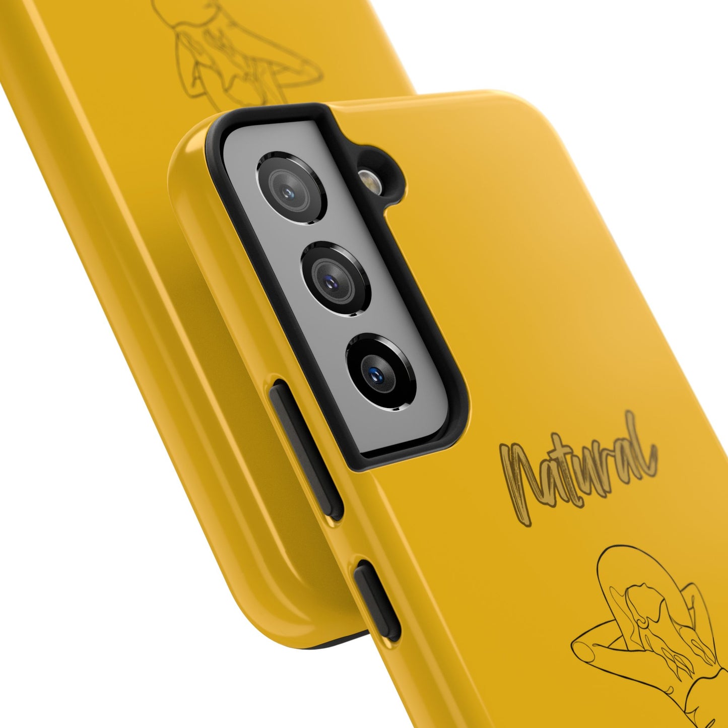 Natural Woman Sun Fun (BL)Tough Phone Cases YELLOW