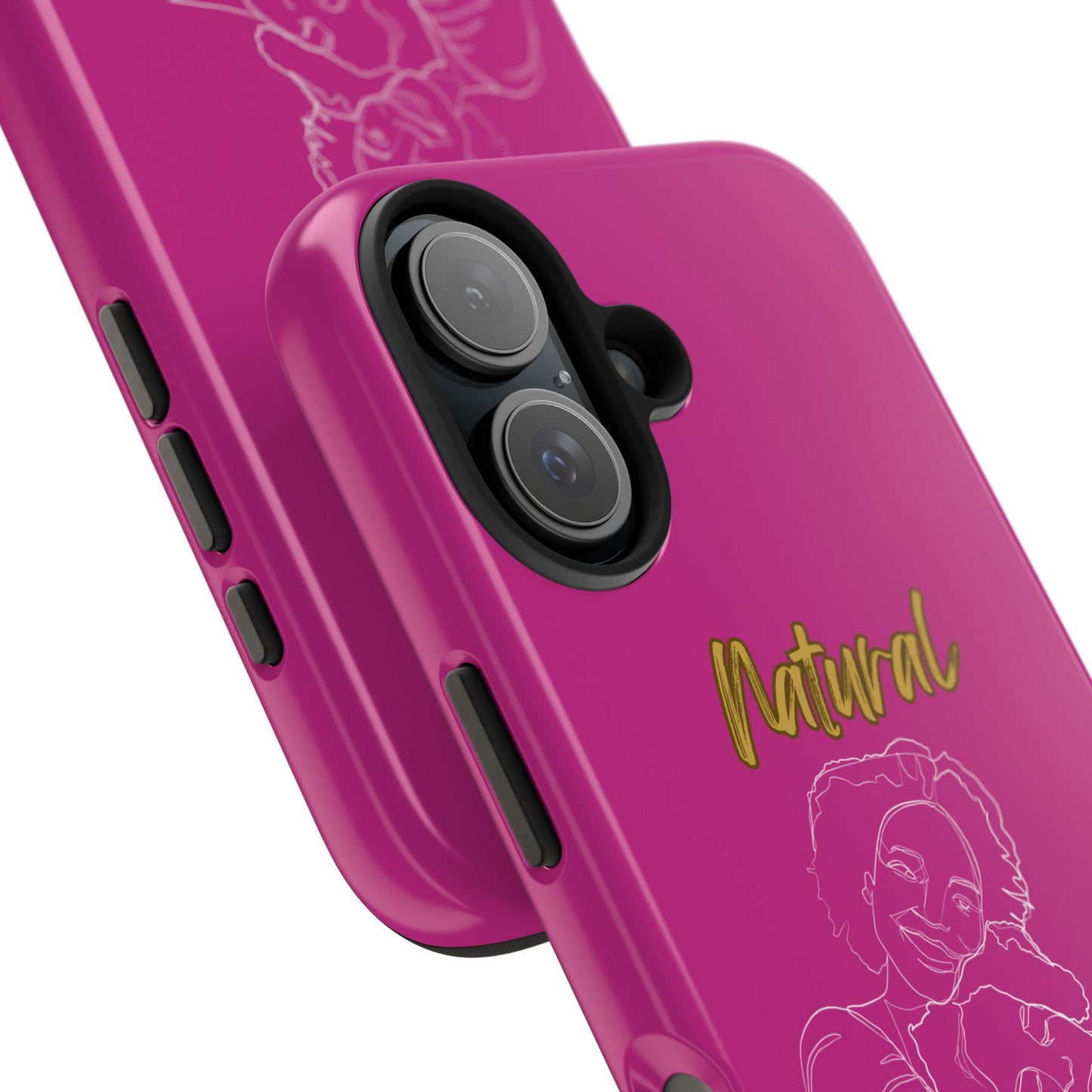 Natural Woman Loving Embrace (WL)Tough Phone Cases PINK