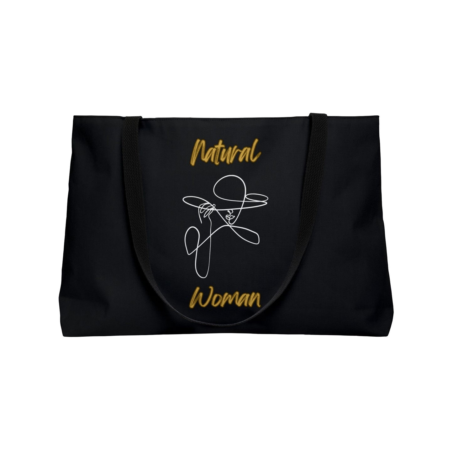 Natural Woman An Original (WL) Weekender Tote Bag BLACK