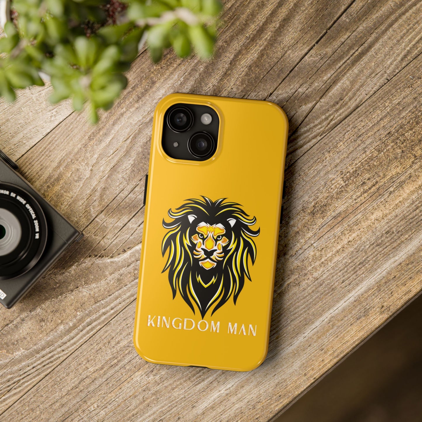 Kingdom Man (White-Gold Label) Tough Phone Case YELLOW