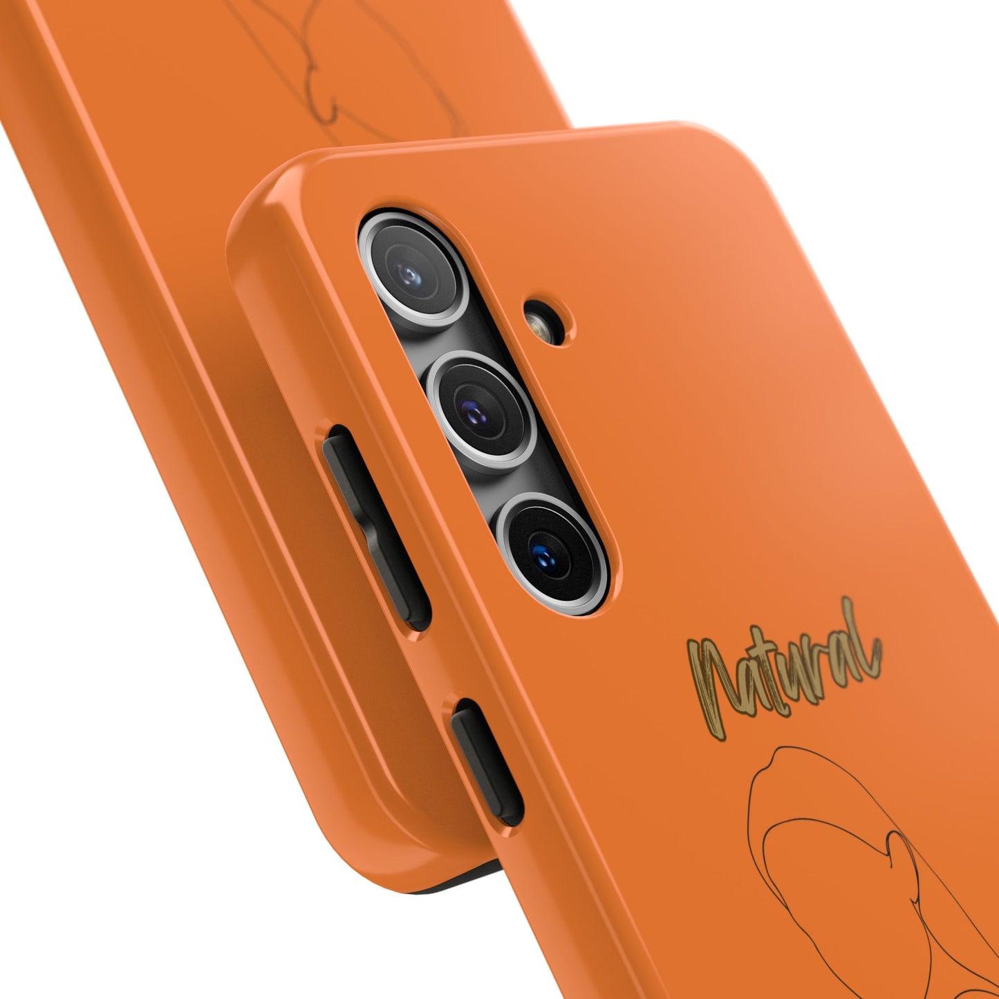 Natural Woman Tilted Look (BL) Tough Phone Cases CRUSTA