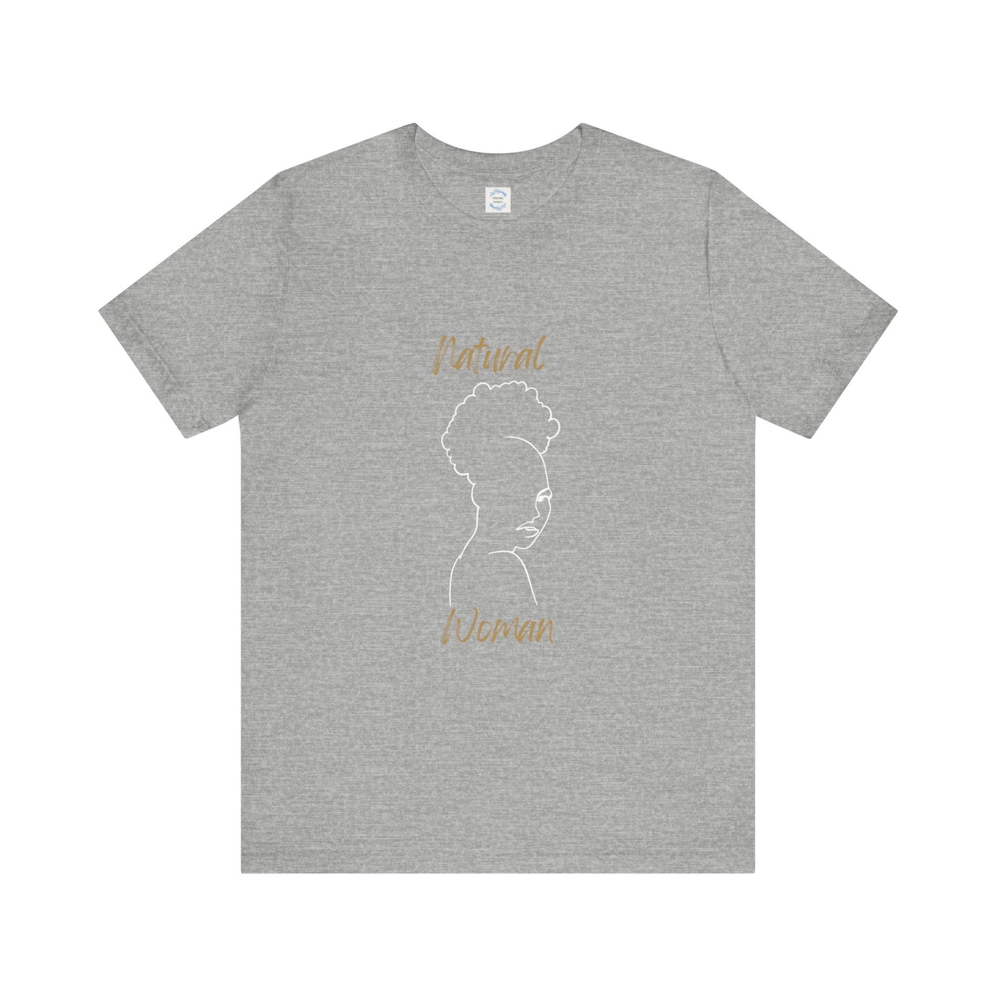 Natural Woman Twist Afro (WL) Short Sleeve T-Shirt