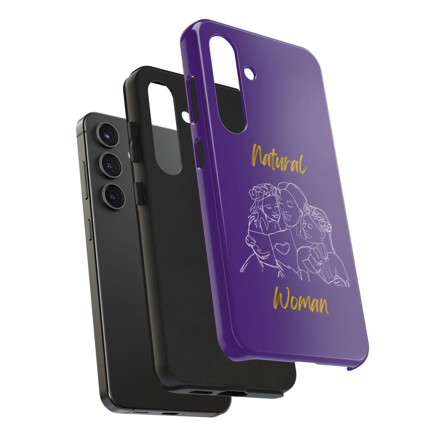 Natural Woman Me & My Girls (WL)Tough Phone Cases PURPLE